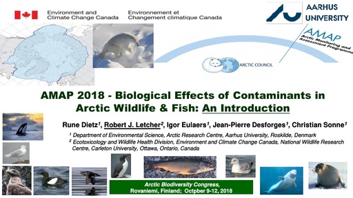 Biological Effects of Contaminants in Arctic Wildlife & Fish:Rune Dietz, Robert J. Letcher, Igor Eulaers, Jean-Pierre Desforges, Christian Sonne