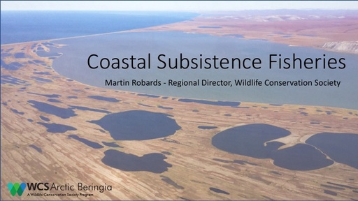 Coastal subsistence fisheries: Martin Robards