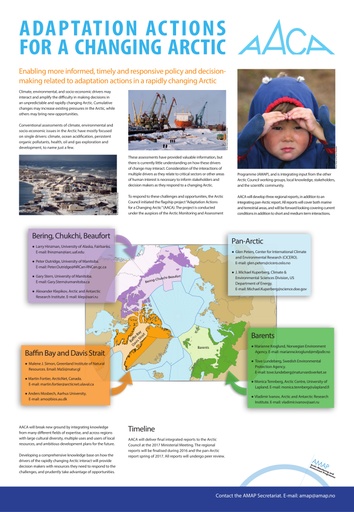 Adaptation Actions for a Changing Arctic